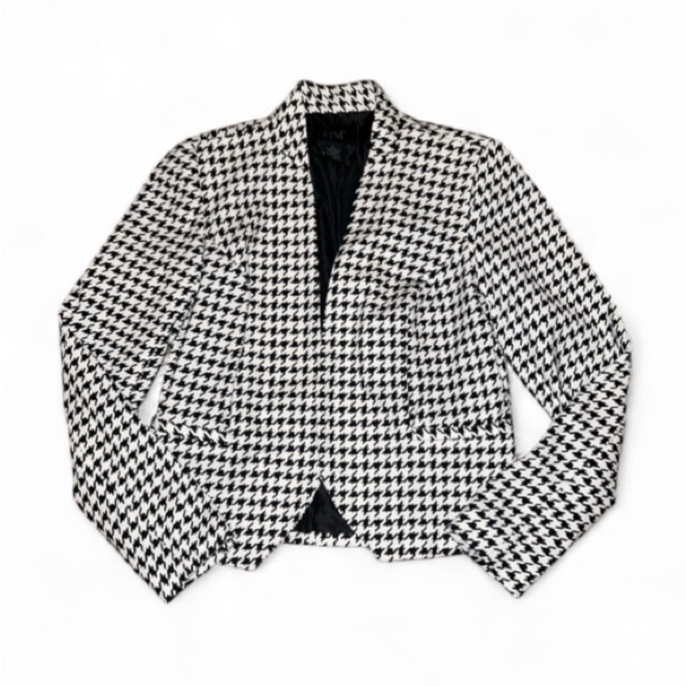 Donna Moore Houndstooth Blazer